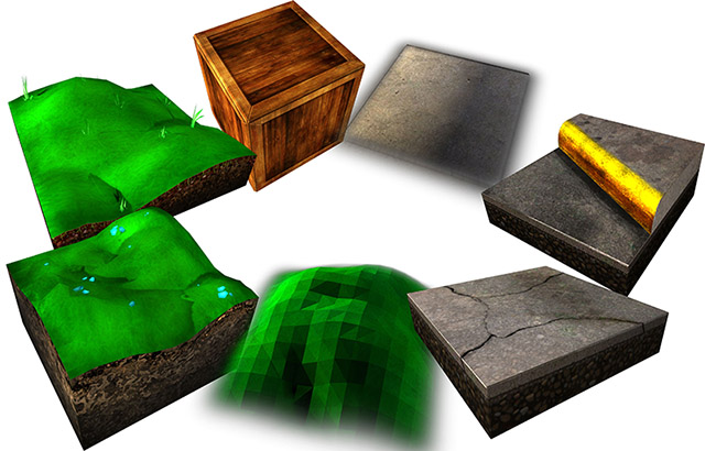 ar game iphone fusion flotilla terrain grass crate